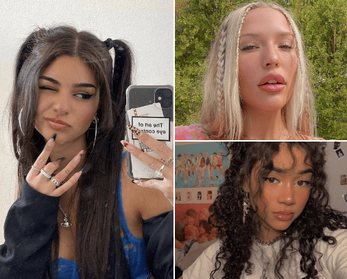 hair styles cover photo collage