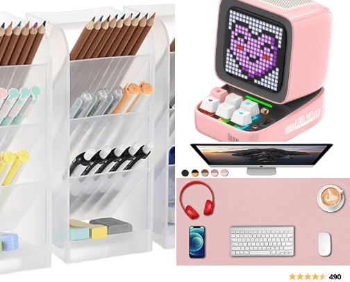 DESK/STATIONARY cover photo collage