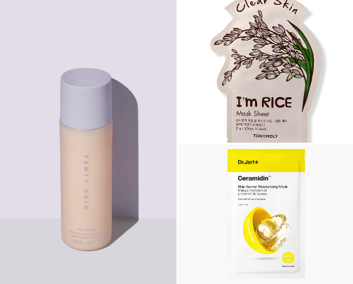 PRODUCTS THAT ARE FOR DRY SKIN &  ACTUALLY WORTH YOUR COINS cover photo collage