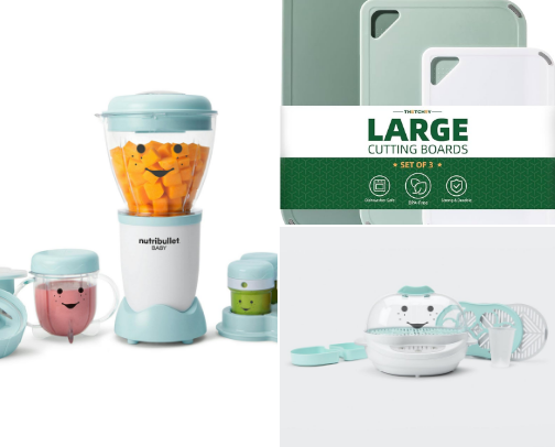 Baby’s First Bites cover photo collage