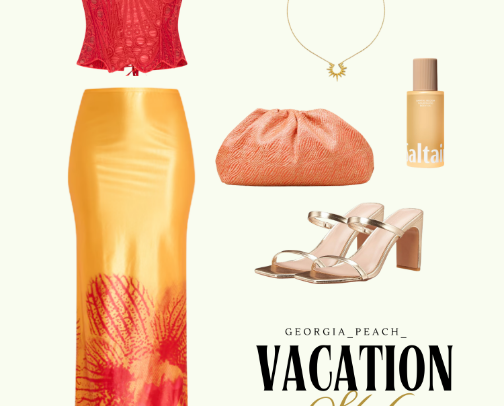 Summer Vacation Outfit Inspo cover photo collage