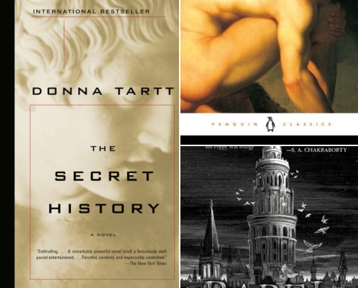 Building My Dark Academia Personal Syllabus cover photo collage