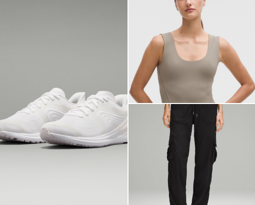 Lululemon stuff I have/want 👟 cover photo collage