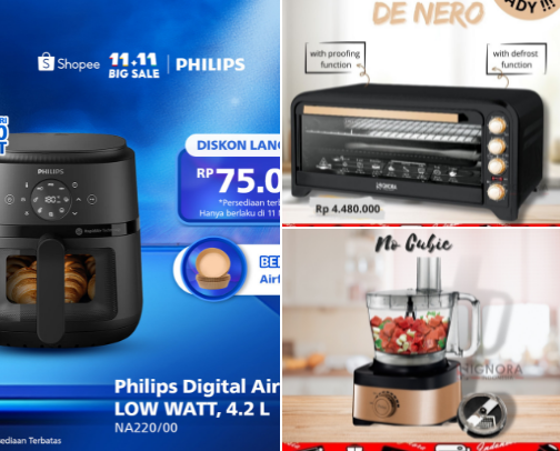 Electronic recommendations for your home cover photo collage