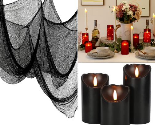 Halloween Party Decorating Inspo 🎃 cover photo collage