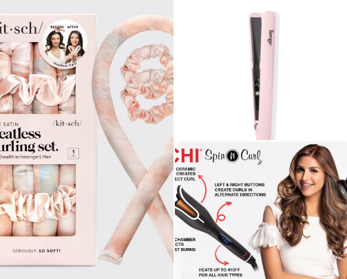 The Hair Tools We Fight Over (Mom + 3 Girls Approved) cover photo collage