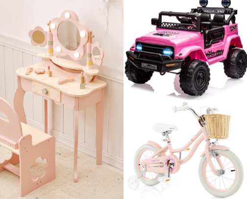 Little Girls Dream Christmas 🎄 cover photo collage