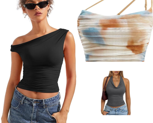 Hot Girl Summer Tops cover photo collage