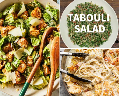 Food cover photo collage