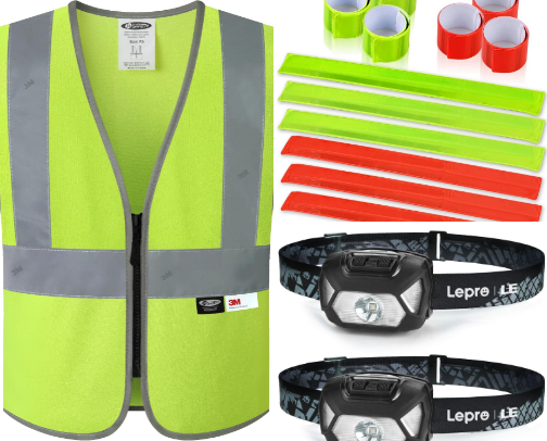 Bus stop gear for dark mornings under $20 cover photo collage
