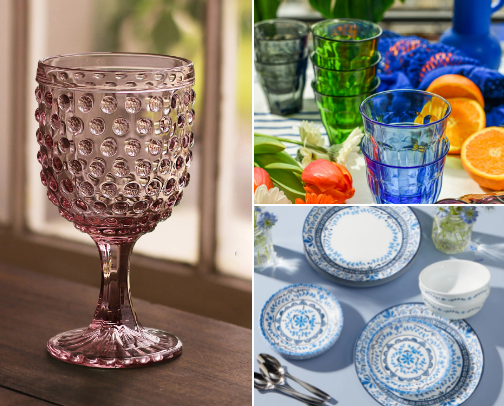 Life's too short to use boring glassware ✨ cover photo collage