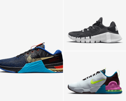 Nike Shoes for Gym Training, Football, Basketball, Lifestyle and other... cover photo collage