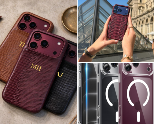 Best Accessories to Pair with the Burgundy iPhone 18 Pro cover photo collage