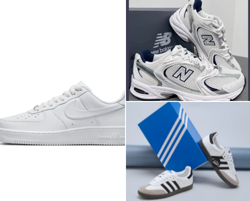 The most trending shoes (Comfortable shoes and trendy) cover photo collage