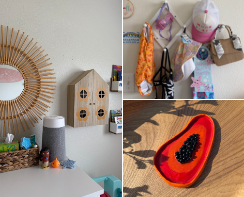 My Favorite Decor in My Boho Coastal Girl’s Room cover photo collage