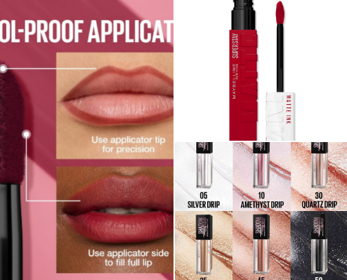 Trending Beauty Products cover photo collage