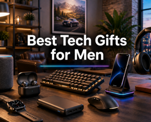 Best Tech Gifts for Men UK (2026) cover photo collage