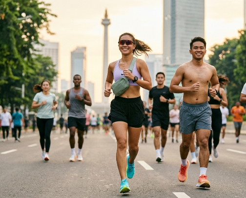 Fashion Aesthetic & Trendy Running OOTD Essentials for CFD cover photo collage