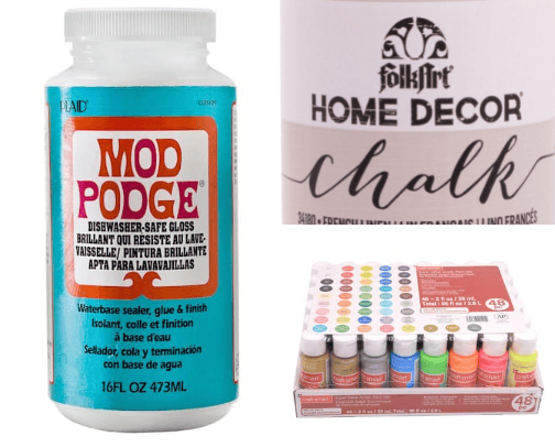 My Go-To Craft Supplies cover photo collage