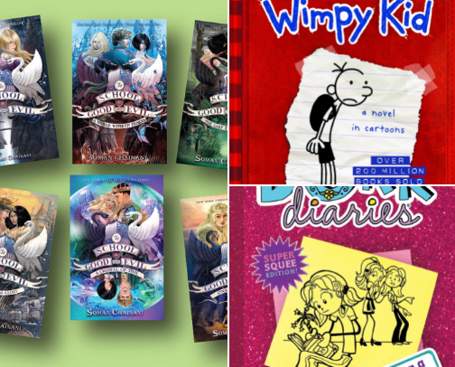 Fave Teen Books <3 cover photo collage