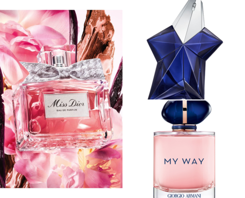 My Perfume Shelf cover photo collage