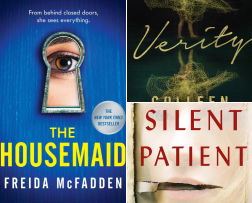 Edge-of-Your-Seat Thrillers: You Won't See the Twist Coming! cover photo collage