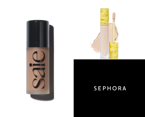 Glow up your make up at 40+ cover photo collage