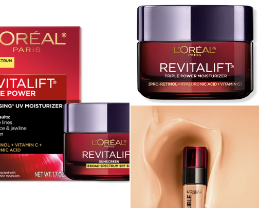 My favourite products L'Oreal cover photo collage