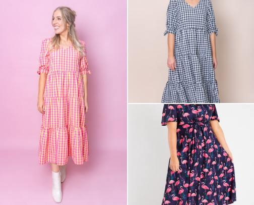 Summer fashion cover photo collage