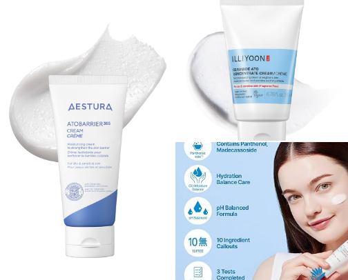 Best Moisturizers for Damaged Skin Barrier cover photo collage