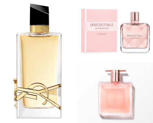 Perfumes cover photo collage