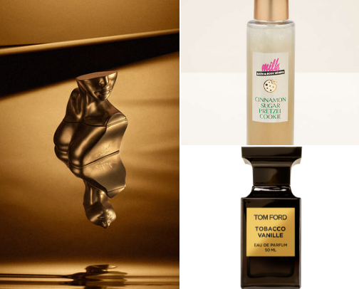 All time favorite perfumes, lotions, and sprays! 🌸 cover photo collage