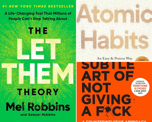 great self growth/development books cover photo collage