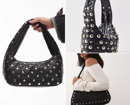 Studded bags (under $150) cover photo collage
