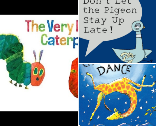 Top Reads for kids Under 3 cover photo collage