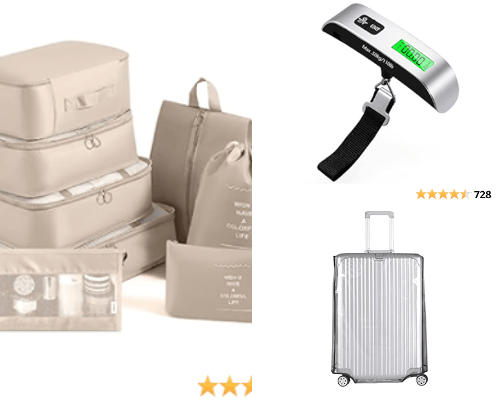 Travel essentials cover photo collage