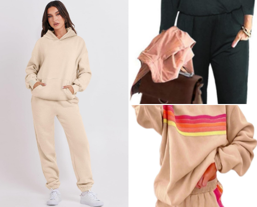 New Favorite Sweats and Jumpsuits cover photo collage
