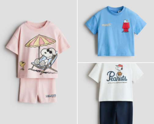 The Best Snoopy & Peanuts Kids’ Clothes: H&M, Kohl's & More cover photo collage