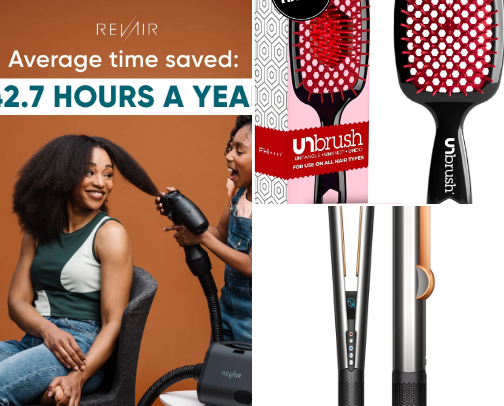 Hair Essentials to Help Your Natural Hair Thrive—Try Them and Watch It Florish! cover photo collage