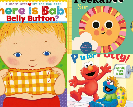 Books for Toddlers cover photo collage