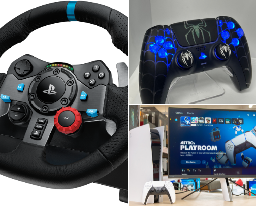 Gaming Electronics cover photo collage