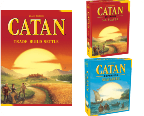 Board/card games for bigger groups (4+ people) cover photo collage