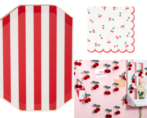 Cherry on top baby shower decor/inspo 🍒 cover photo collage