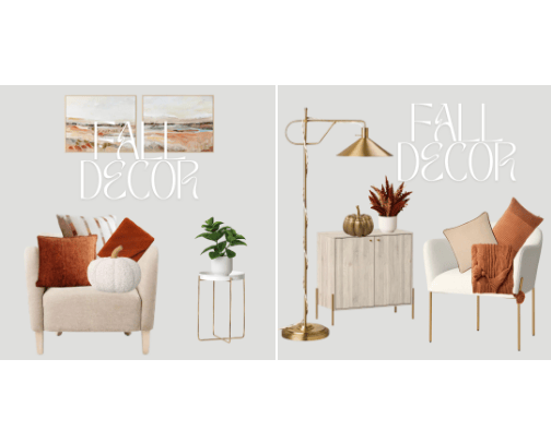 🪑Indoor Fall Home Decor cover photo collage