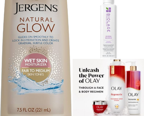 Personal care favs cover photo collage