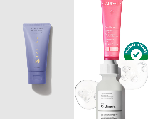 My Skincare products that actually helped my skin look more youthful. cover photo collage