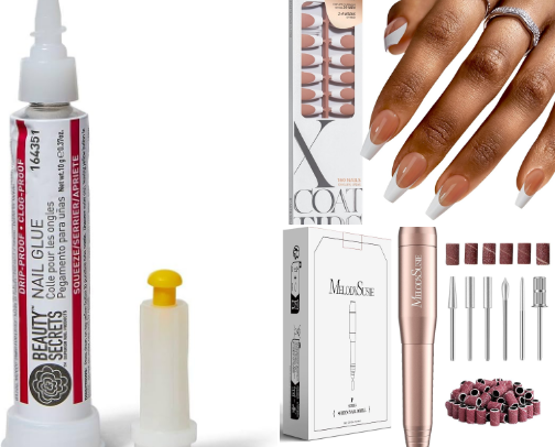 At-Home Nail Kit Essentials cover photo collage