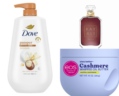 Body care products if you want to smell like vanilla cover photo collage