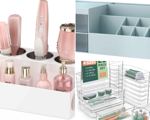 Bathroom storage items 🛁 cover photo collage