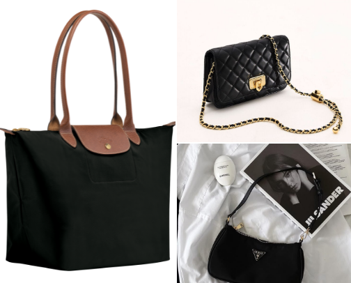 classics: bags edition 👜 cover photo collage